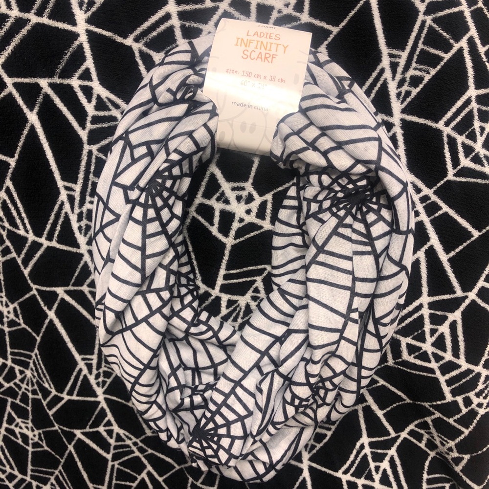 Spiderweb Infinity Scarf